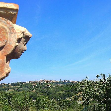 Nell'Antica Torre Di Fronte A Sienaアパートメント エクステリア 写真